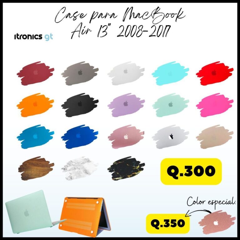 Case MacBook Air 13 pulgadas 2008/2017