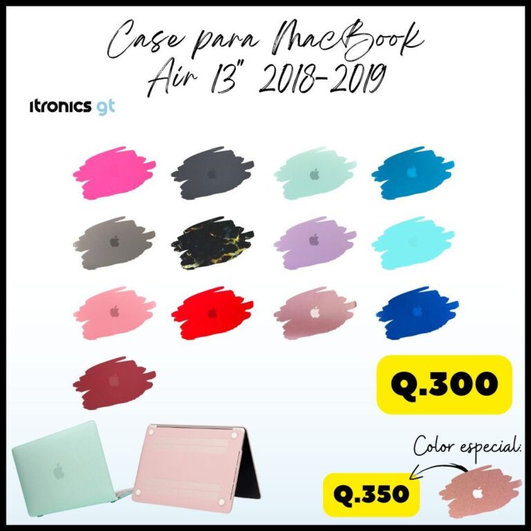 Case MacBook Air 13 pulgadas 2018/2019
