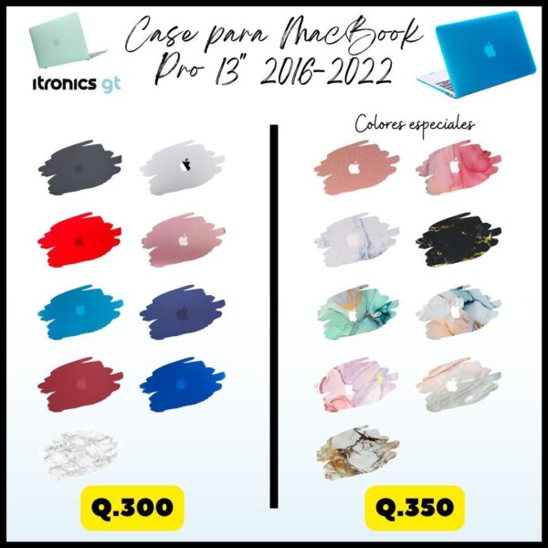 Case MacBook Pro 13 pulgadas 2016/2022