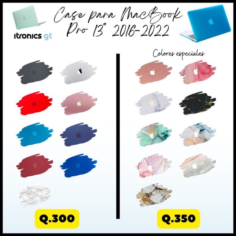 Case MacBook Pro 13 pulgadas 2016/2022